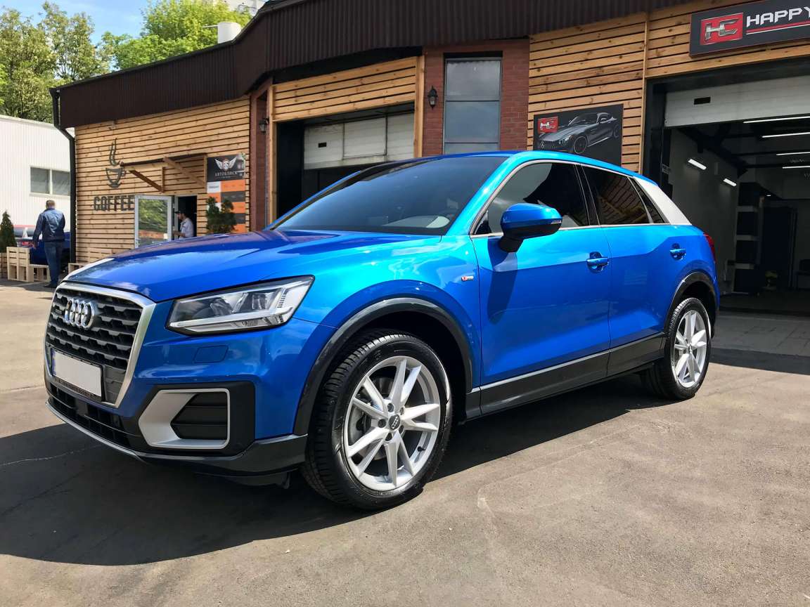 Нанокерамика Ceramic Pro 9H на авто Audi