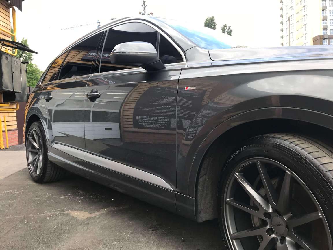 Полировка+защитное покрытие на кузов Audi Q7