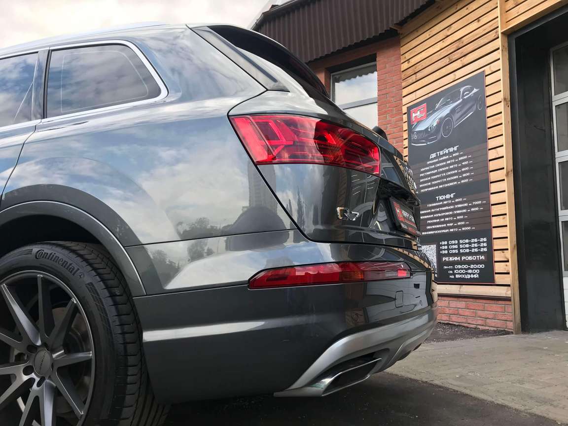 Полировка+защитное покрытие на кузов Audi Q7