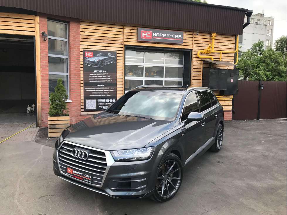 Полировка+защитное покрытие на кузов Audi Q7