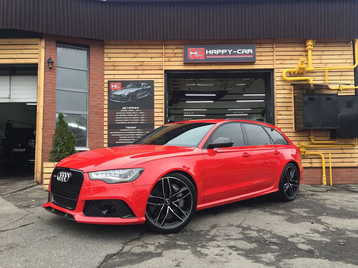 Комплекс детейлинг работ по Audi RS6