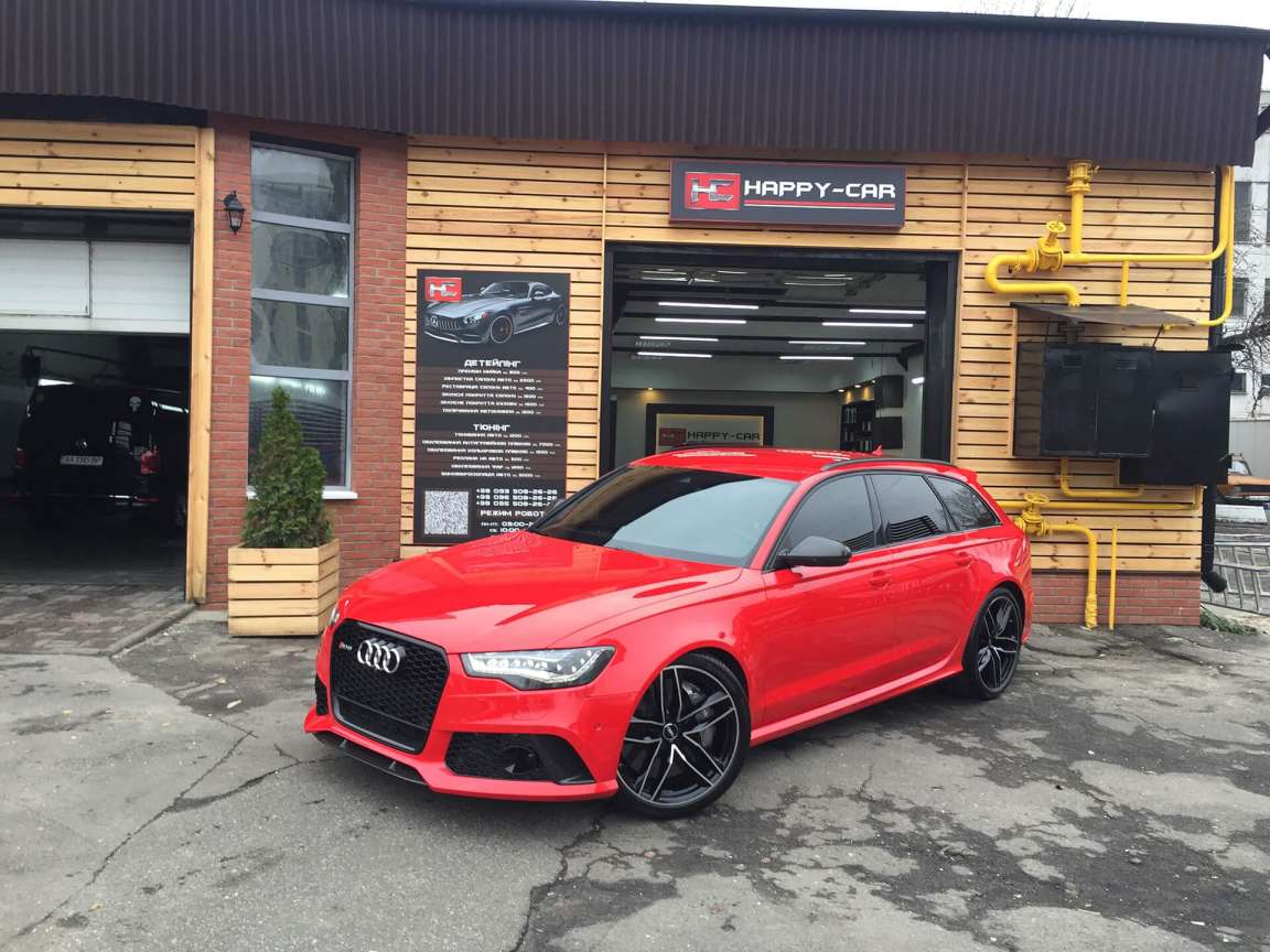 Комплекс детейлинг работ по Audi RS6