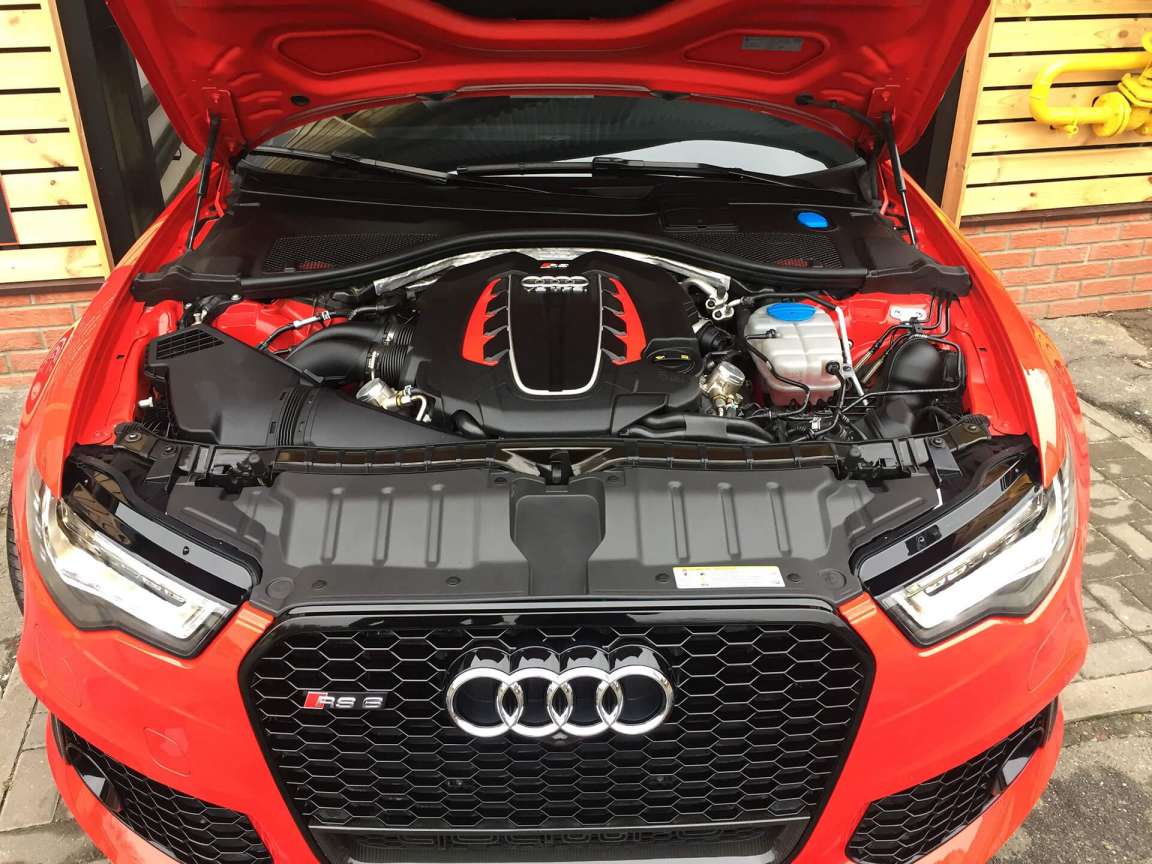 Комплекс детейлинг работ по Audi RS6