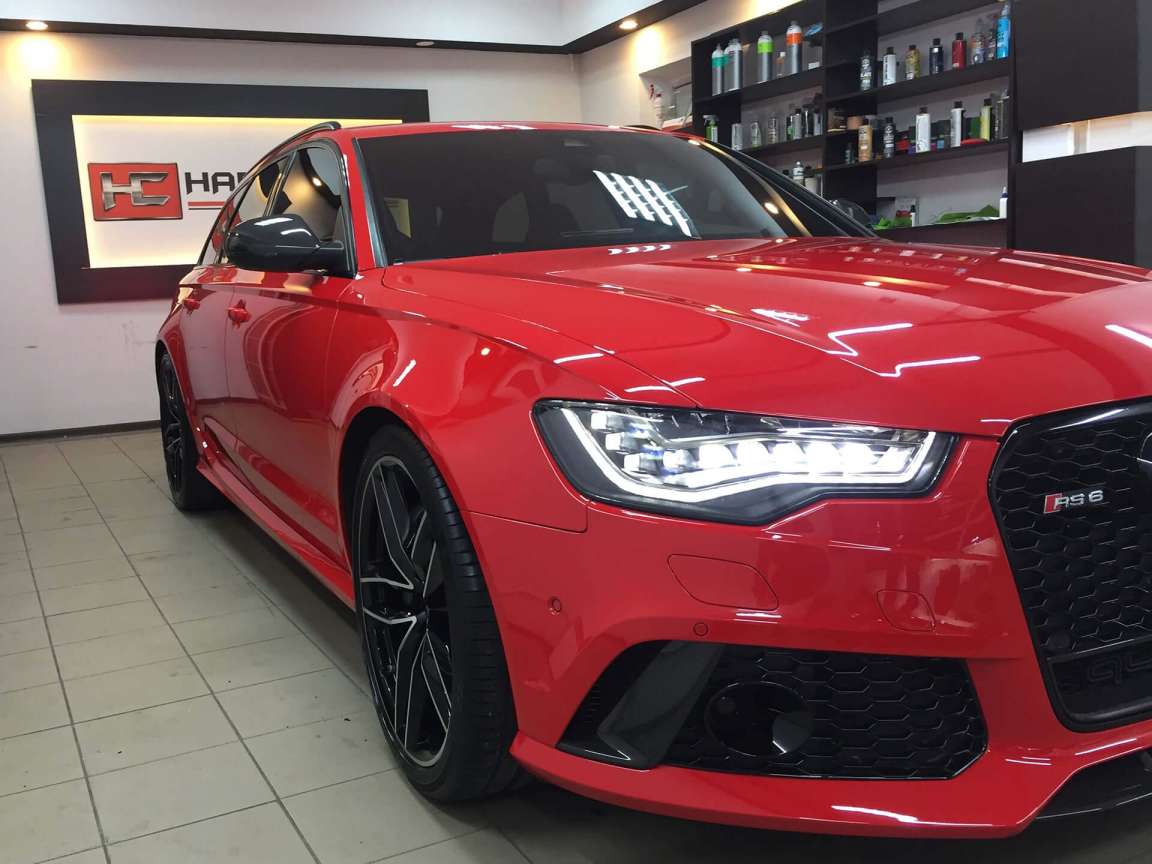 Комплекс детейлинг работ по Audi RS6