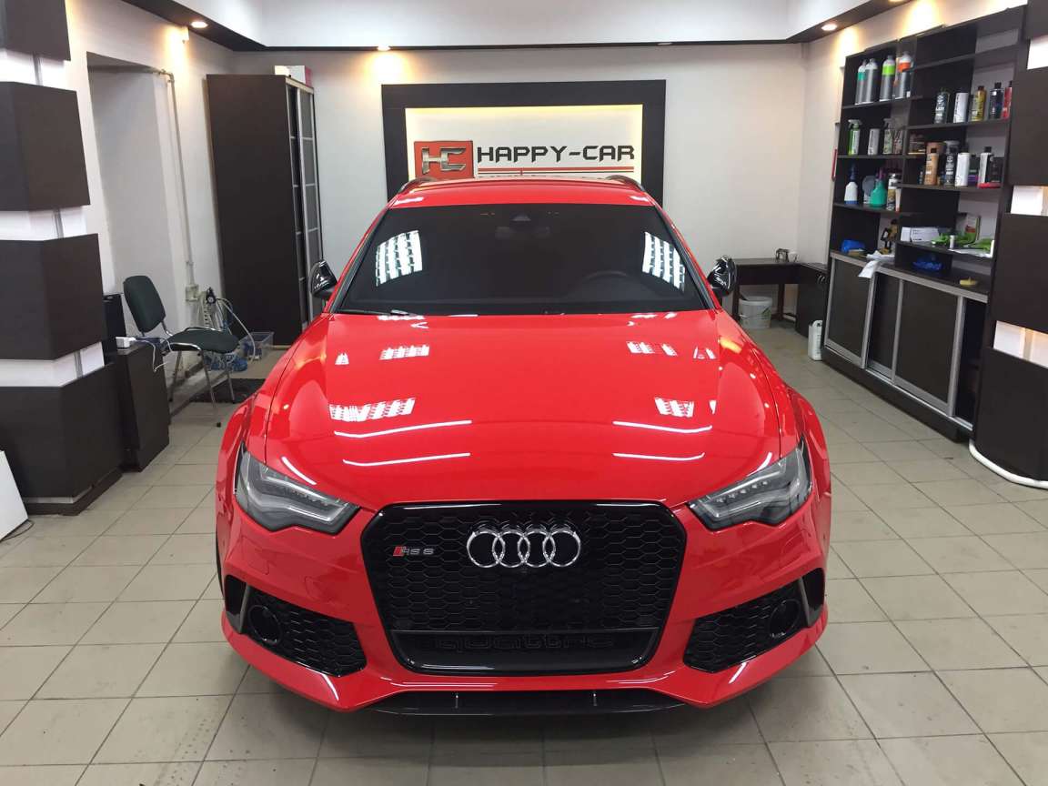 Комплекс детейлинг работ по Audi RS6