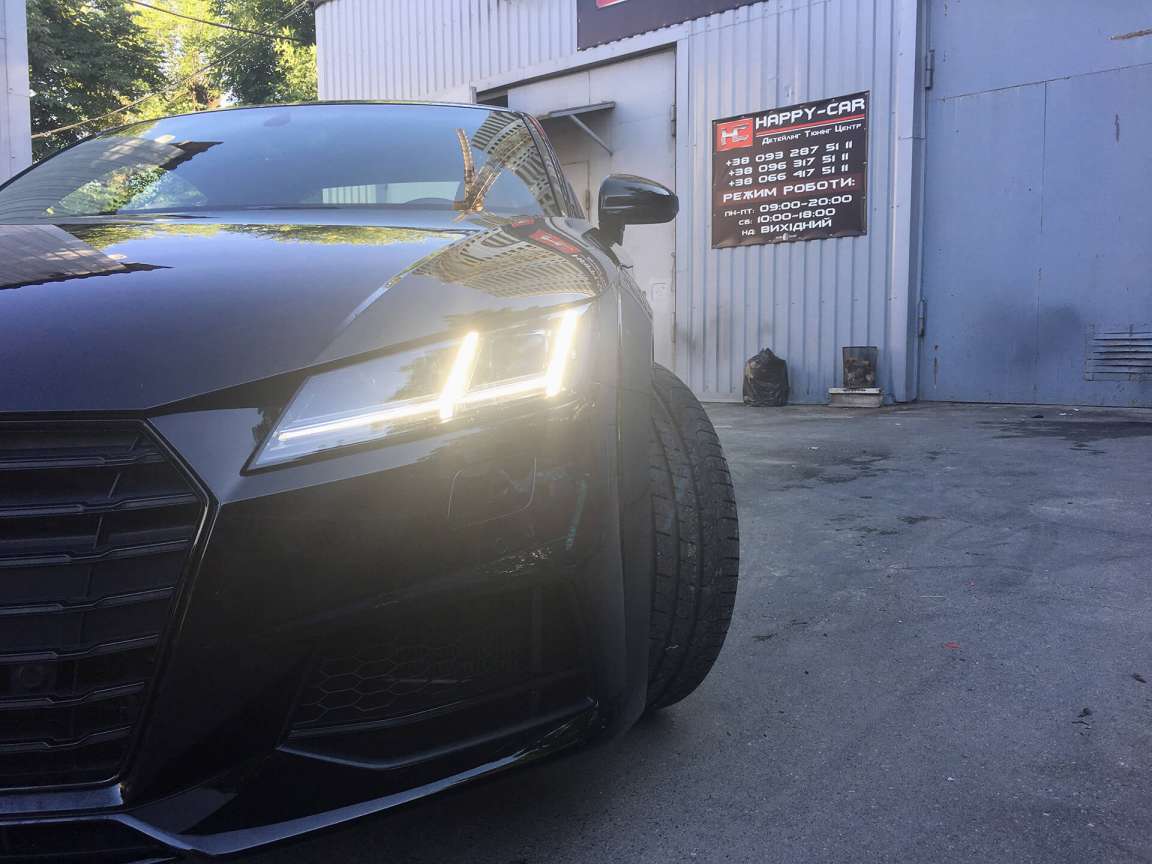 Комплекс детейлинг работ по Audi TTS