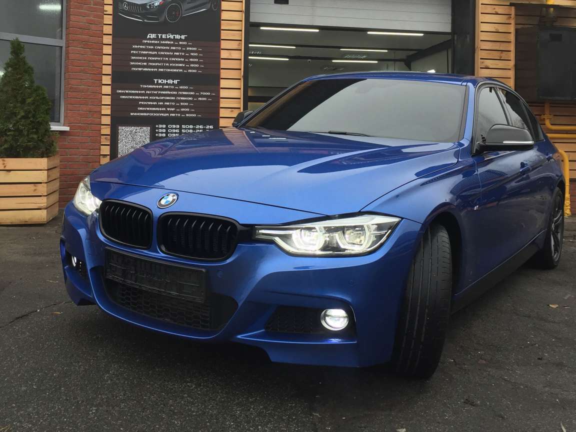 Комплекс детейлинг работ по BMW 3