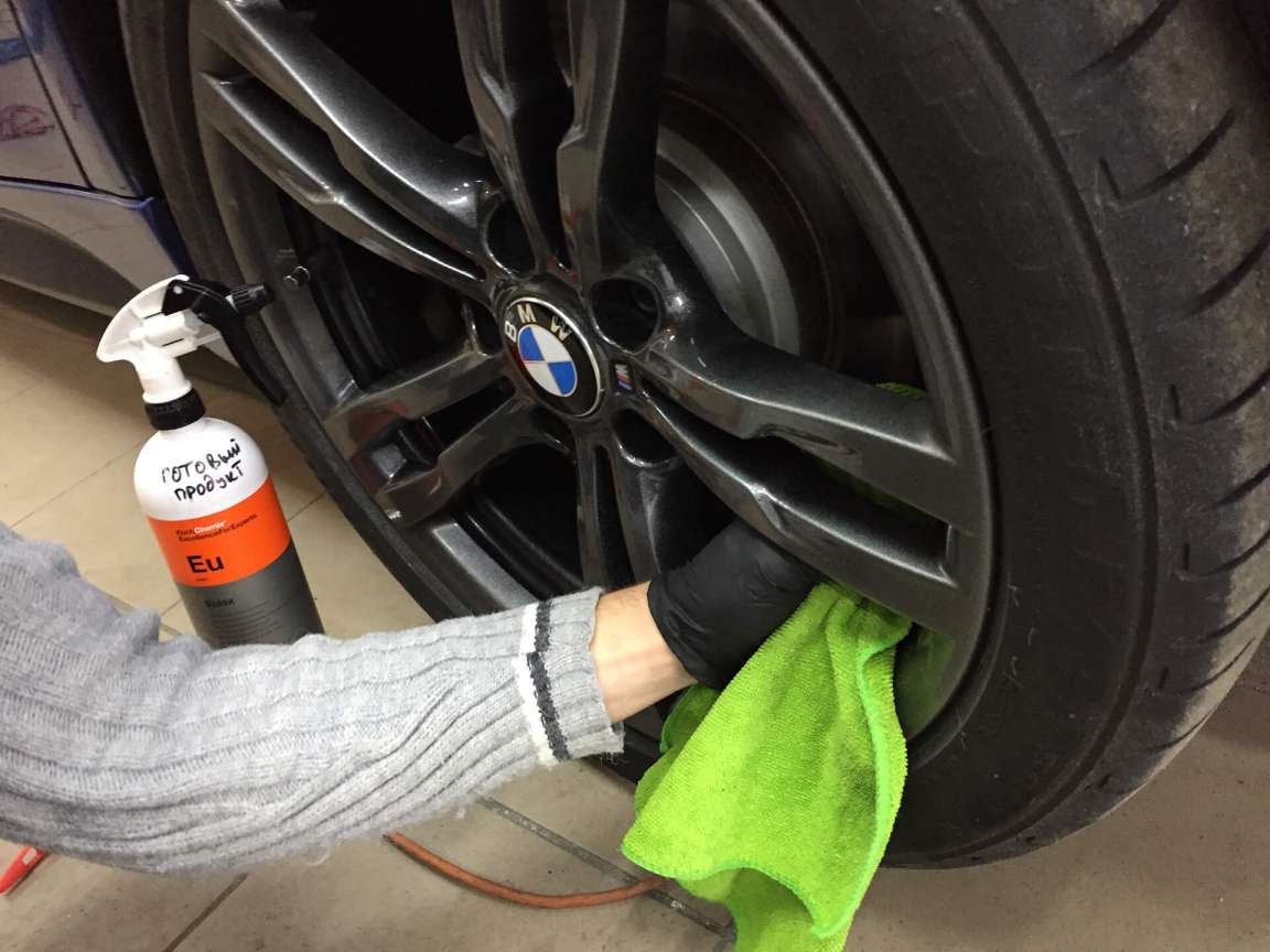 Комплекс детейлинг работ по BMW 3