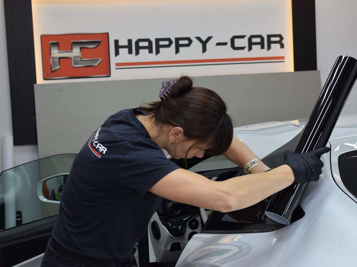 Защитная антигравийная пленка на Ferrari