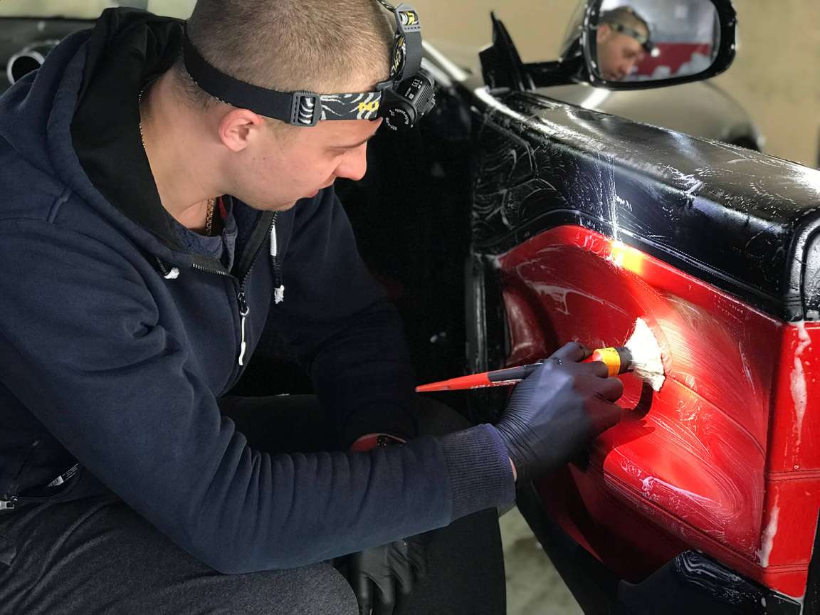 Ferrari детейлинг химчистка