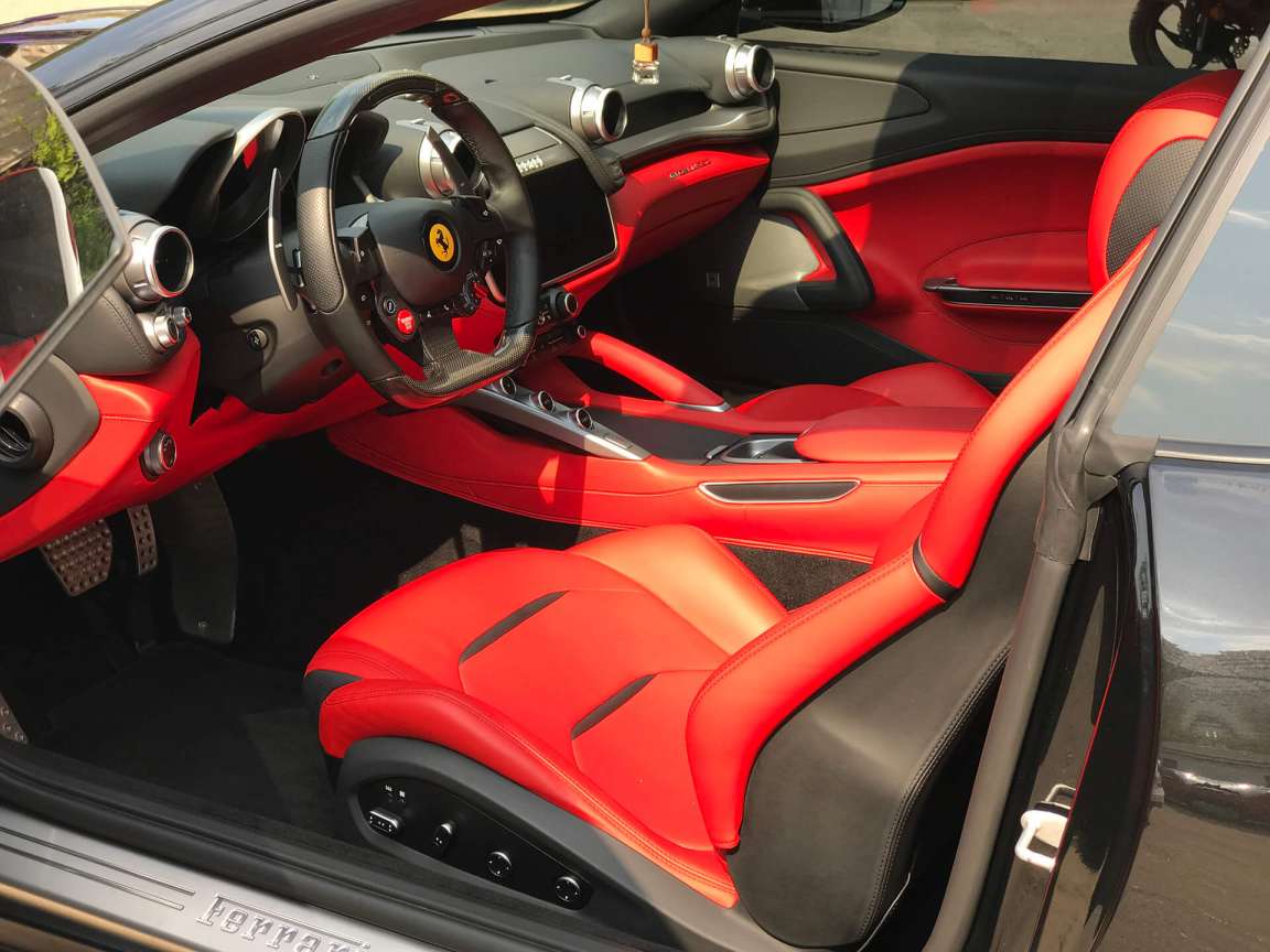 Ferrari детейлинг химчистка