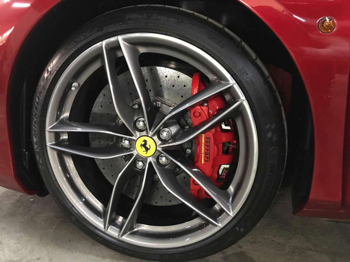 Детейлинг уход Ferrari
