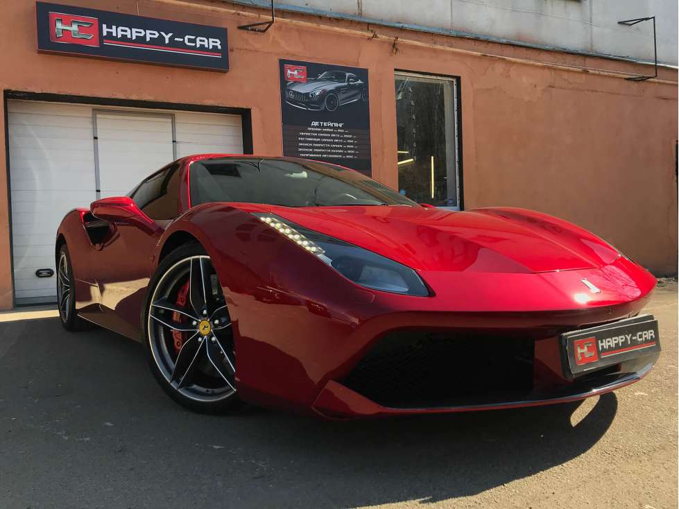 Детейлинг уход Ferrari