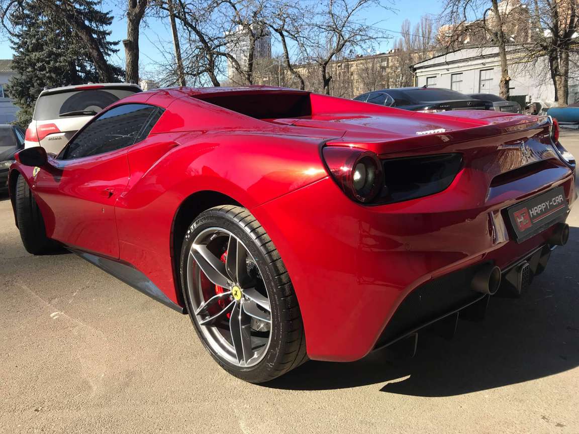 Детейлинг уход Ferrari