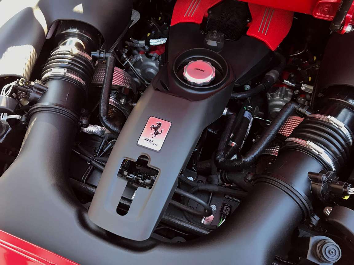 Детейлинг уход Ferrari