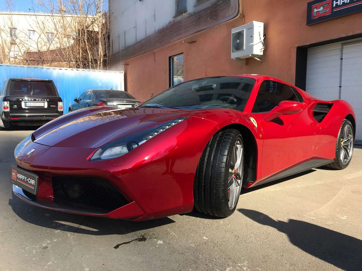 Детейлинг уход Ferrari