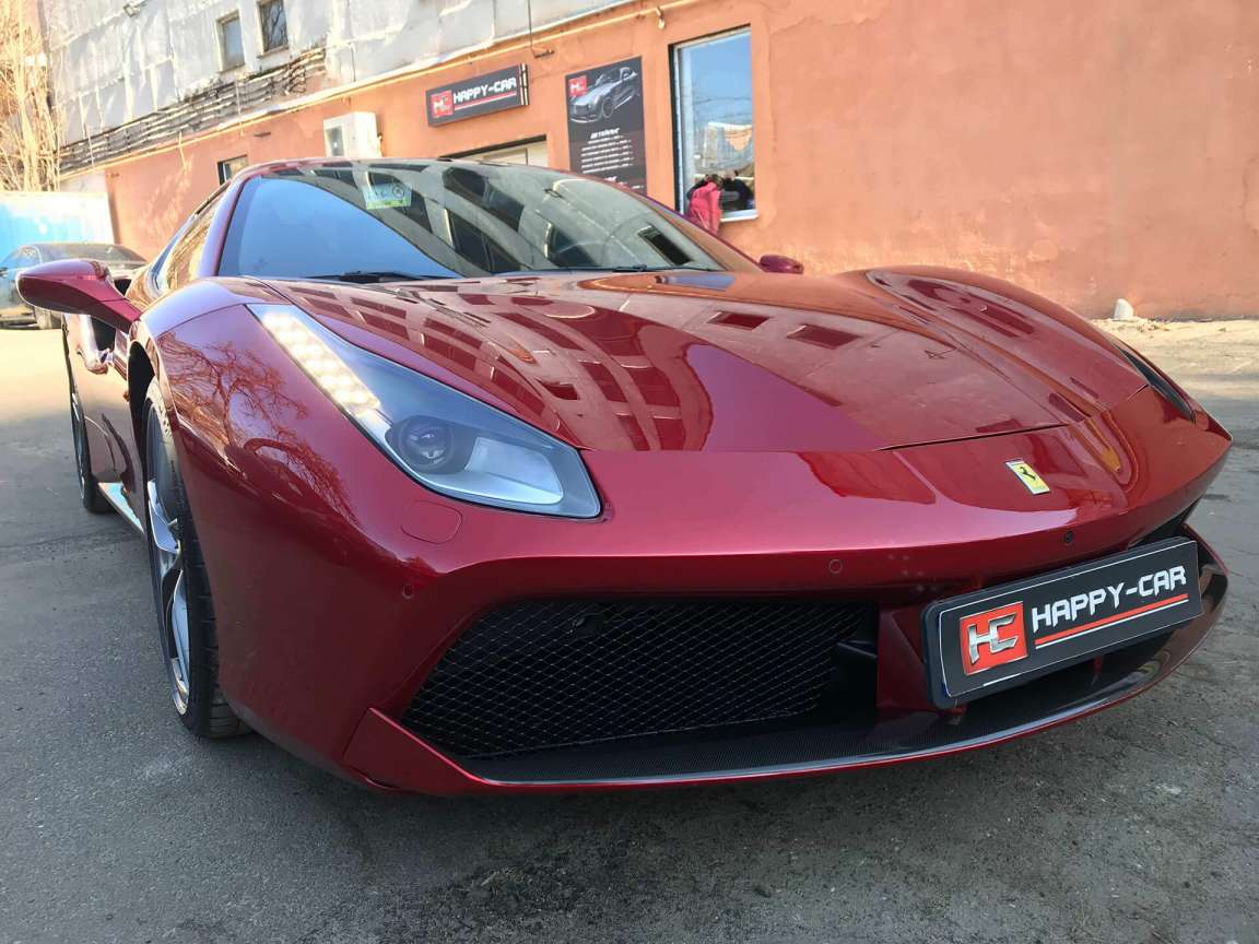 Детейлинг уход Ferrari