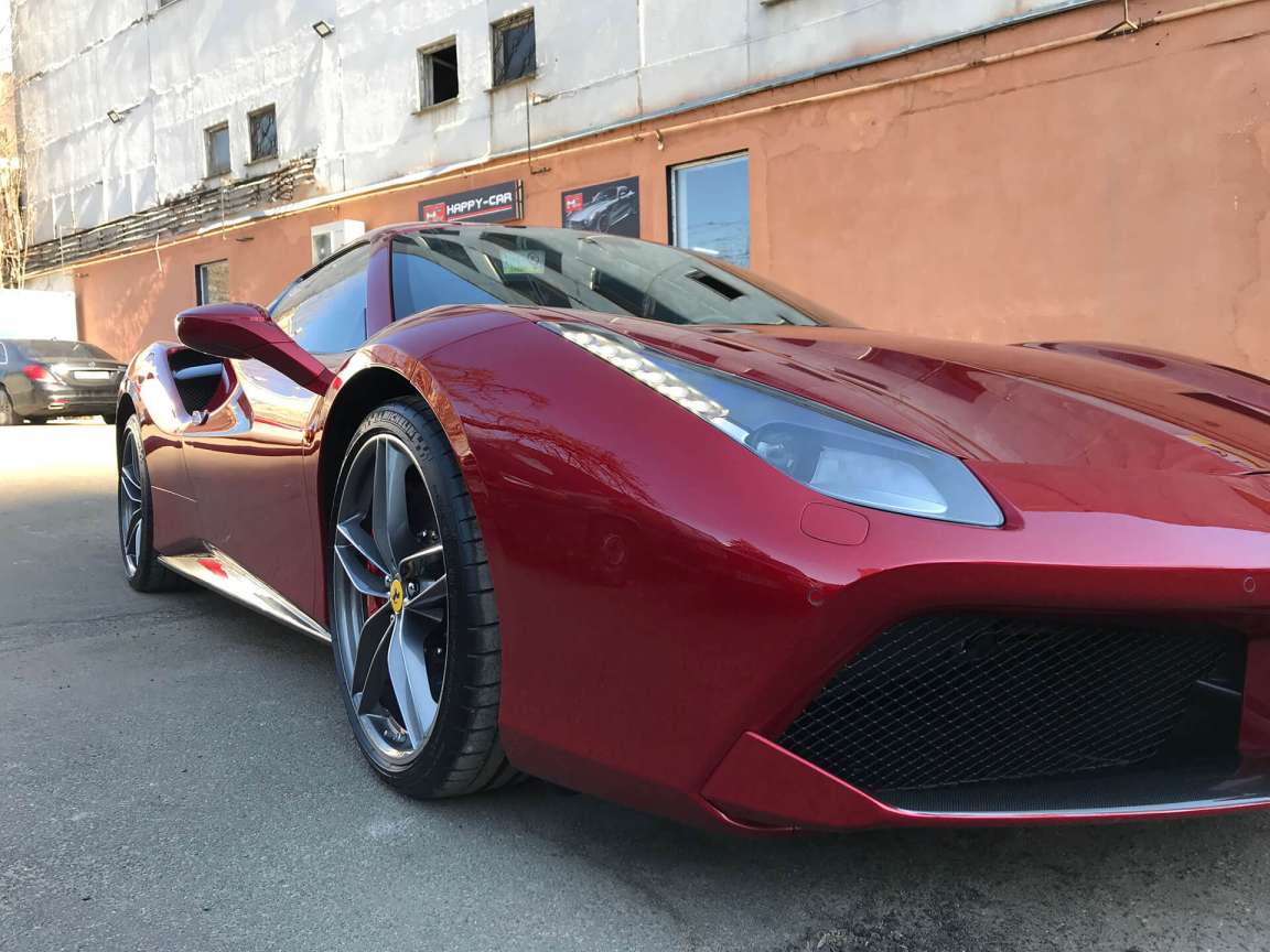 Детейлинг уход Ferrari