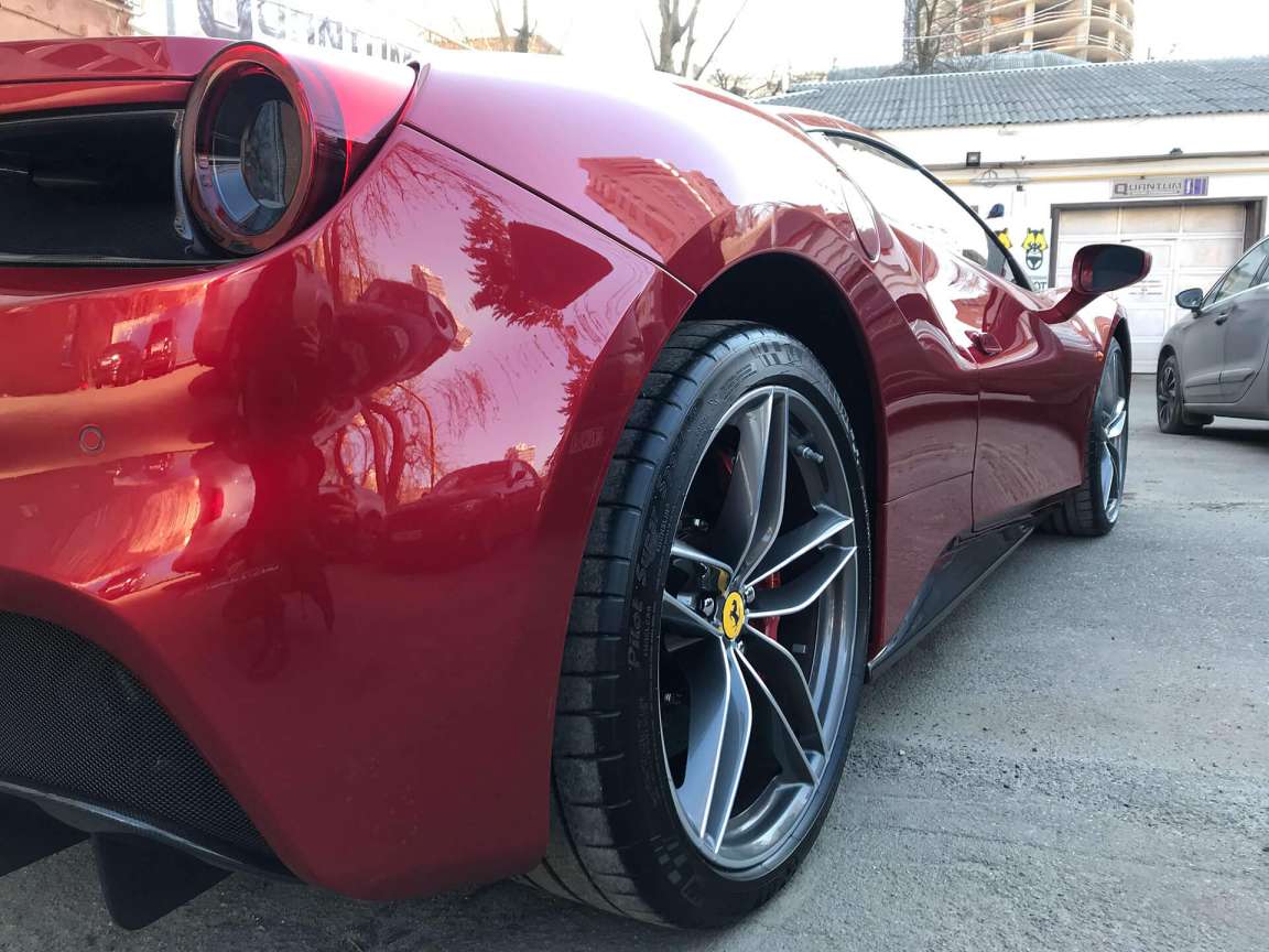 Детейлинг уход Ferrari