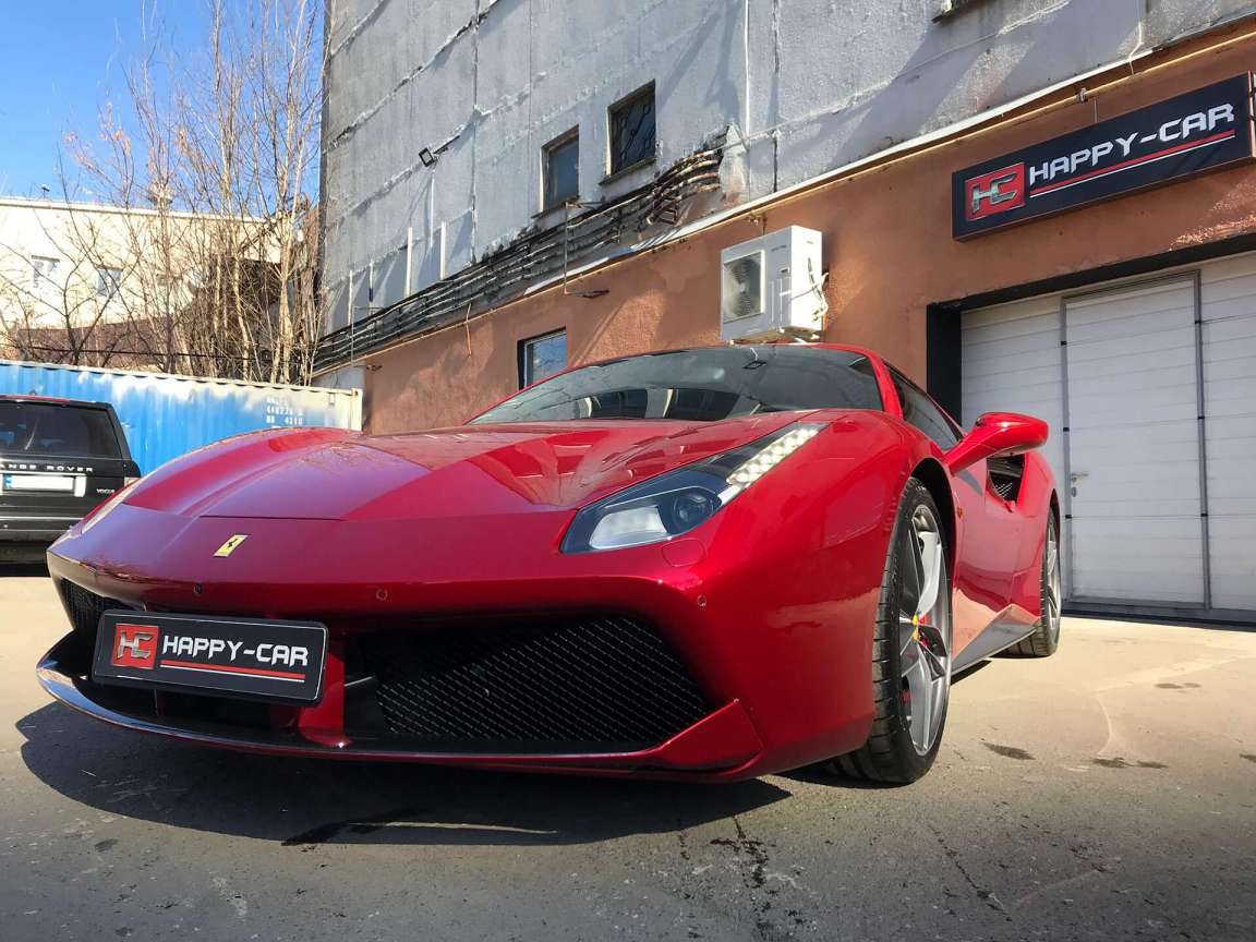 Детейлинг уход Ferrari