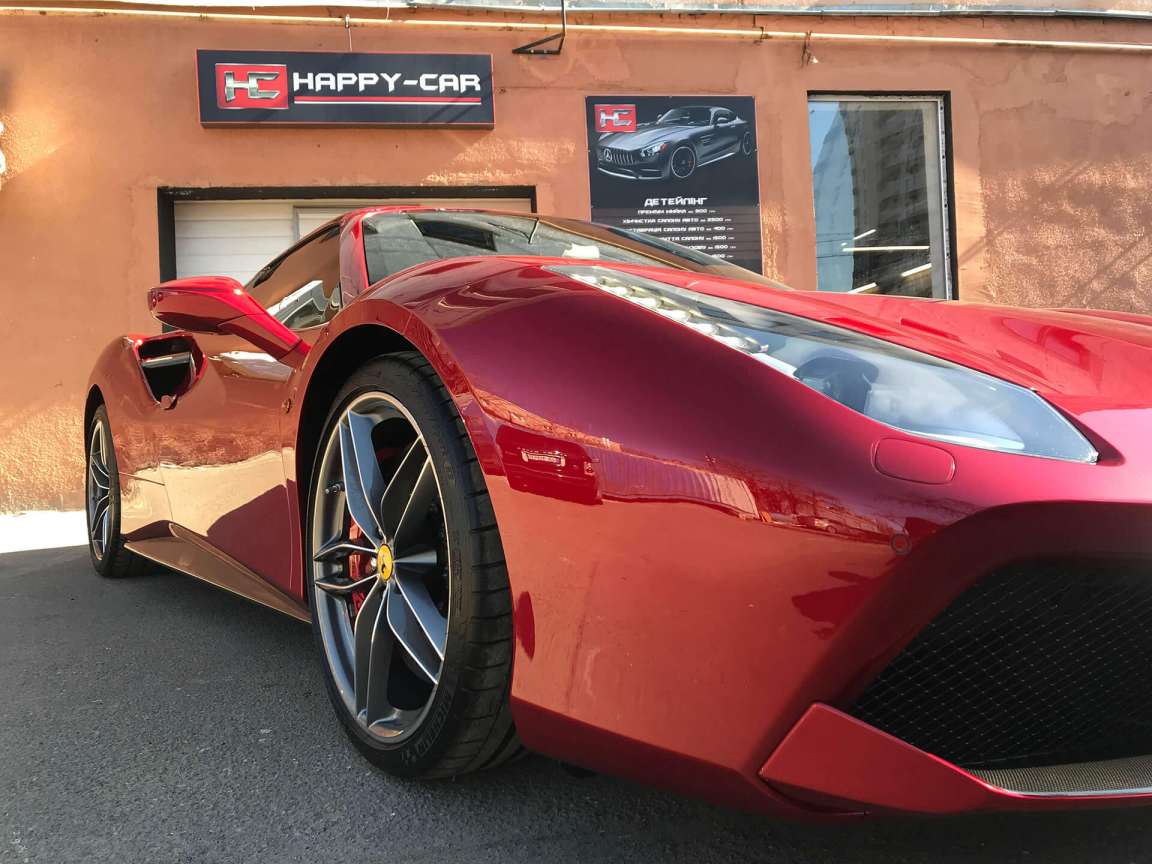 Детейлинг уход Ferrari