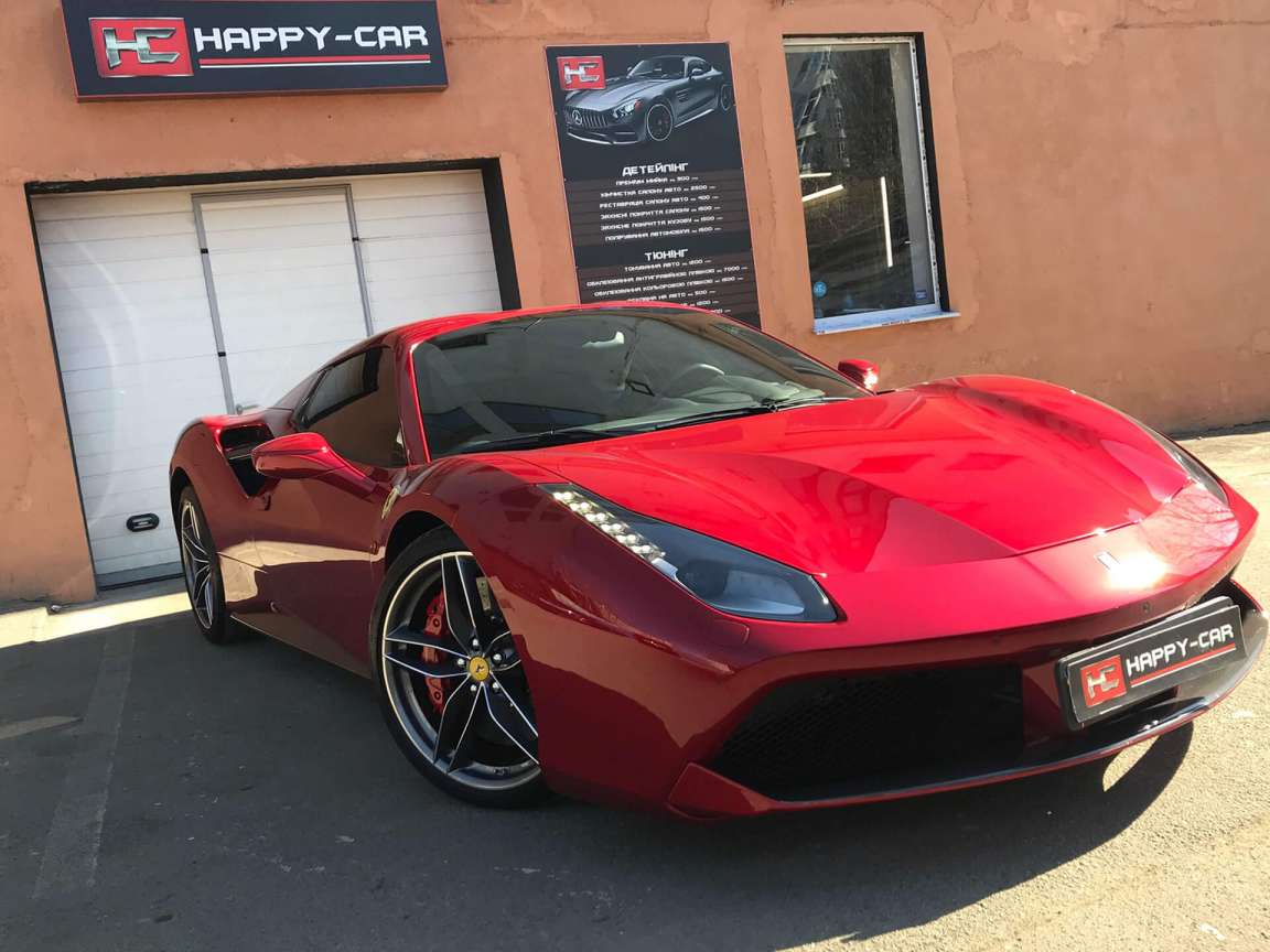 Детейлинг уход Ferrari