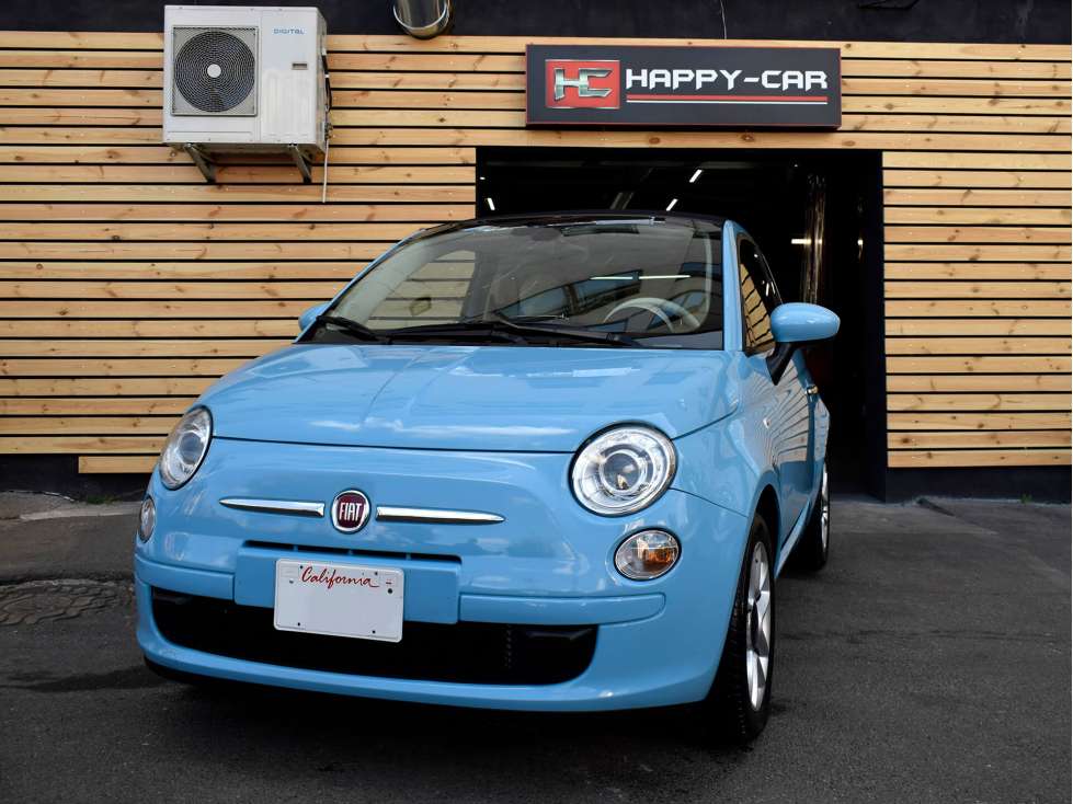 Fiat 500 C детейлінг хімчистка