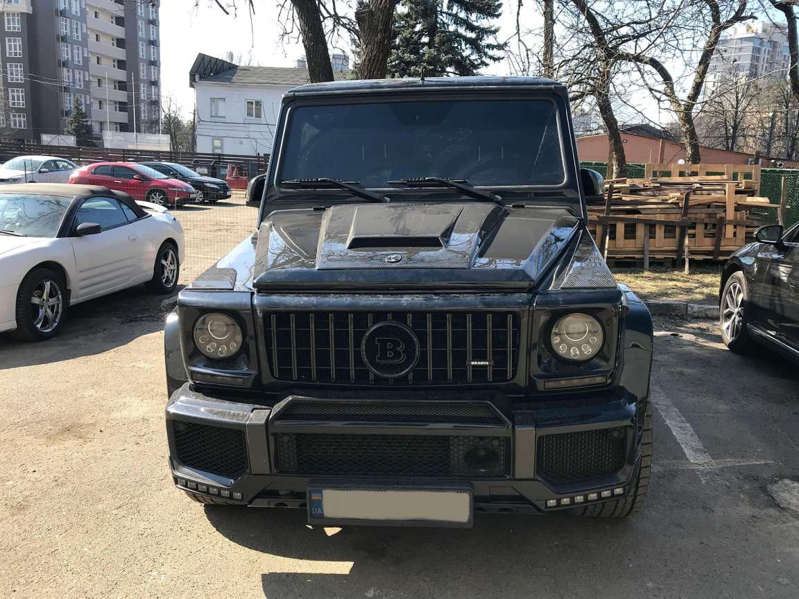 Нанокерамика на  Mercedes Gelendwagen