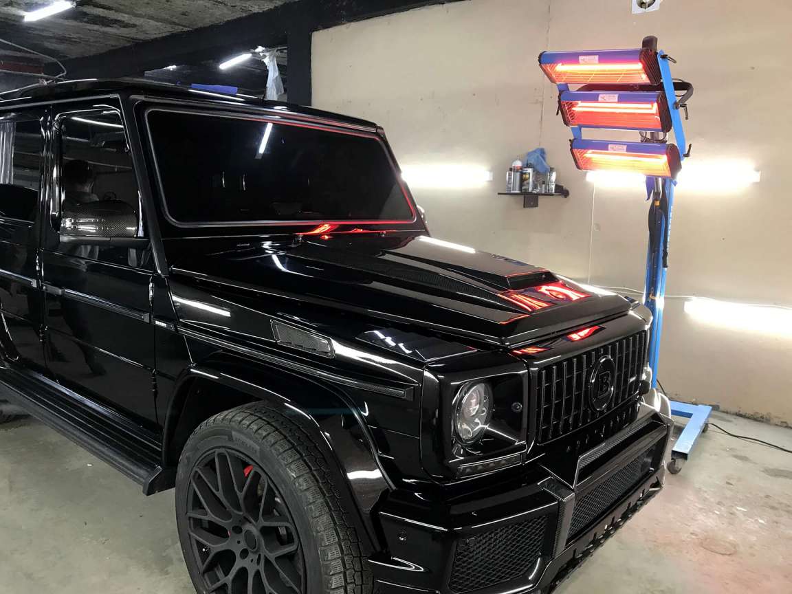 Нанокерамика на  Mercedes Gelendwagen