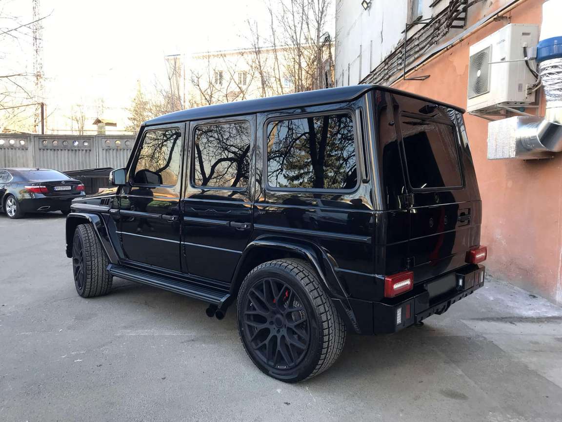 Нанокерамика на  Mercedes Gelendwagen