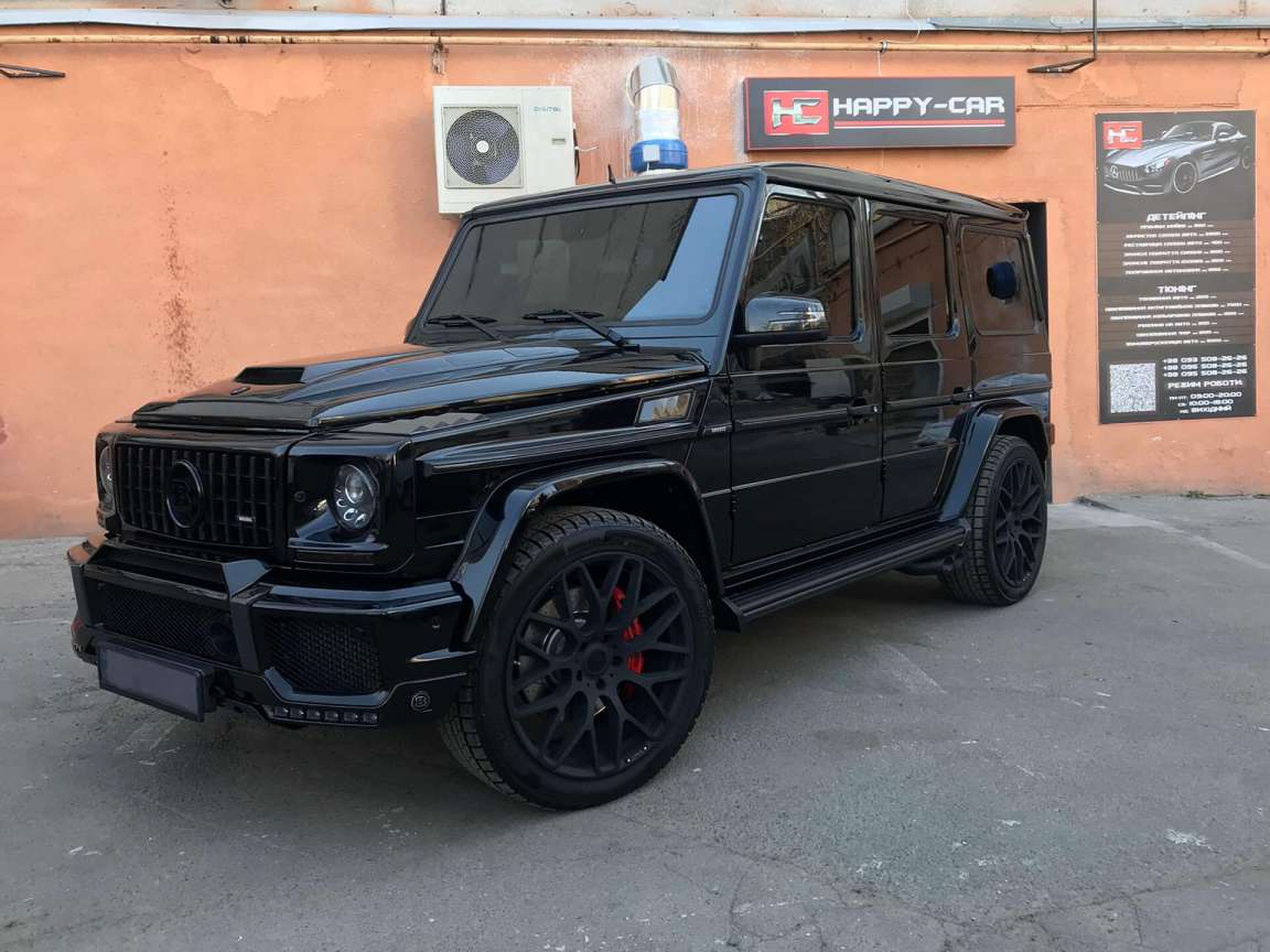 Нанокерамика на  Mercedes Gelendwagen