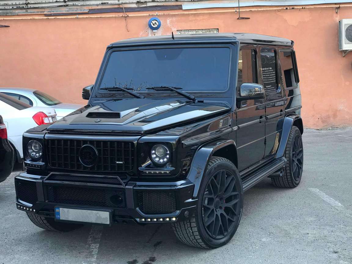 Нанокерамика на  Mercedes Gelendwagen