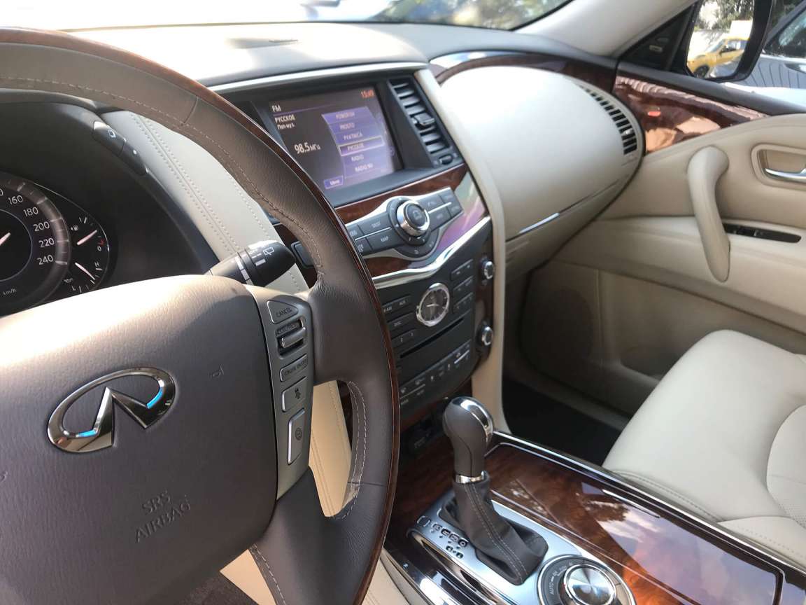 Детейлінг хімчистка  Infiniti QX80