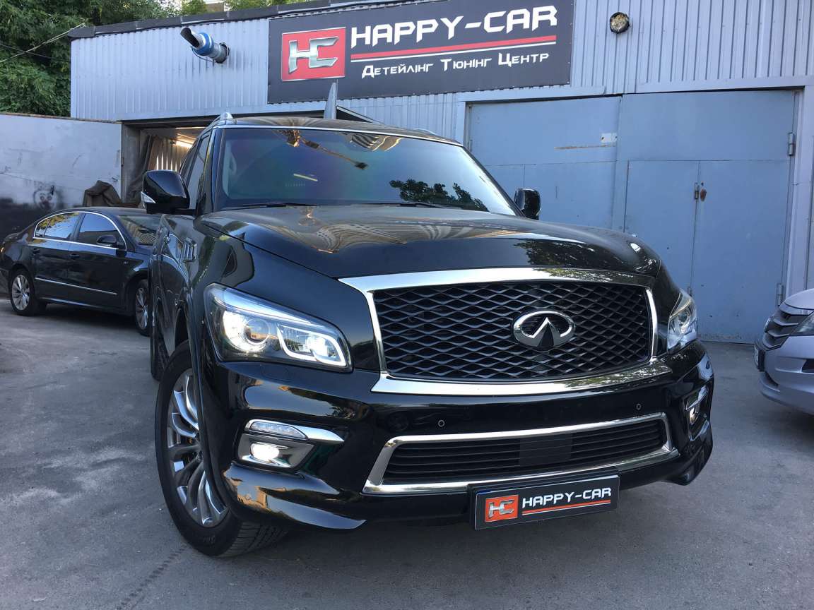 Детейлинг химчистка Infiniti QX80