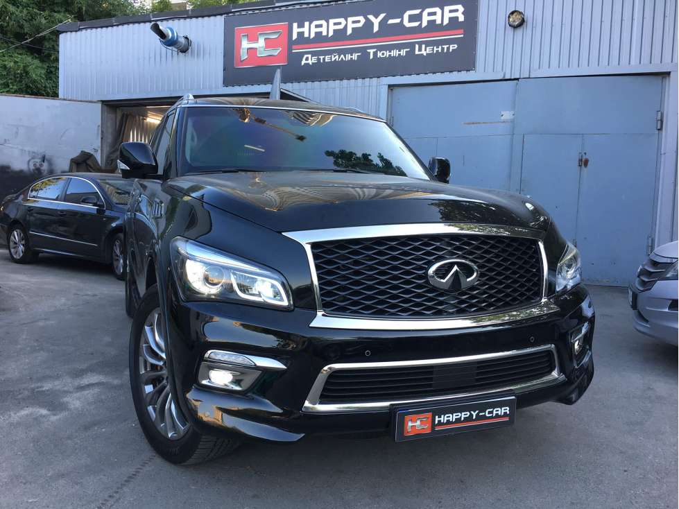 Детейлинг химчистка Infiniti QX80