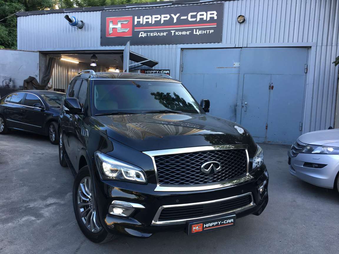 Детейлинг химчистка Infiniti QX80