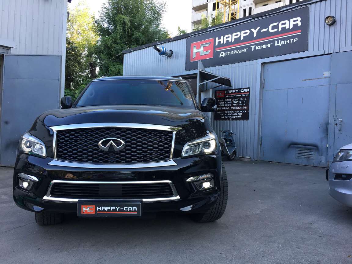 Детейлинг химчистка Infiniti QX80
