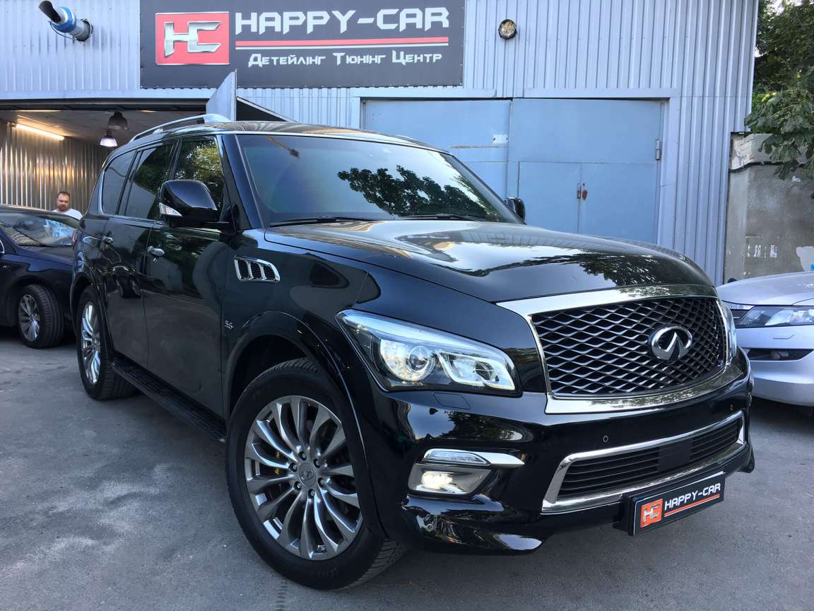 Детейлинг химчистка Infiniti QX80