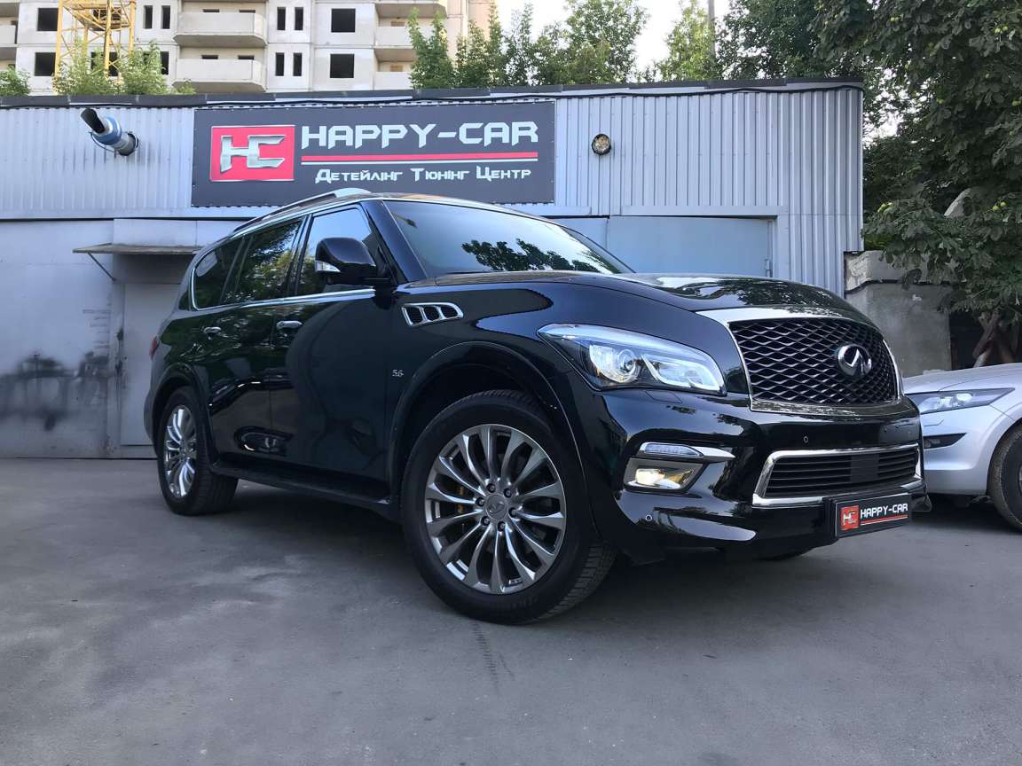 Детейлинг химчистка Infiniti QX80