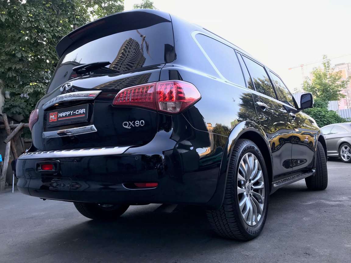 Детейлинг химчистка Infiniti QX80