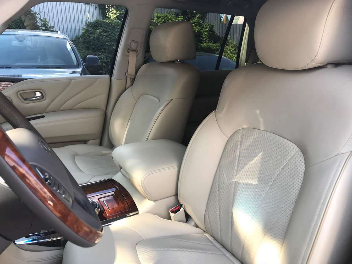 Детейлинг химчистка Infiniti QX80