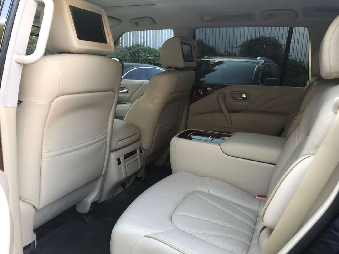 Детейлинг химчистка Infiniti QX80