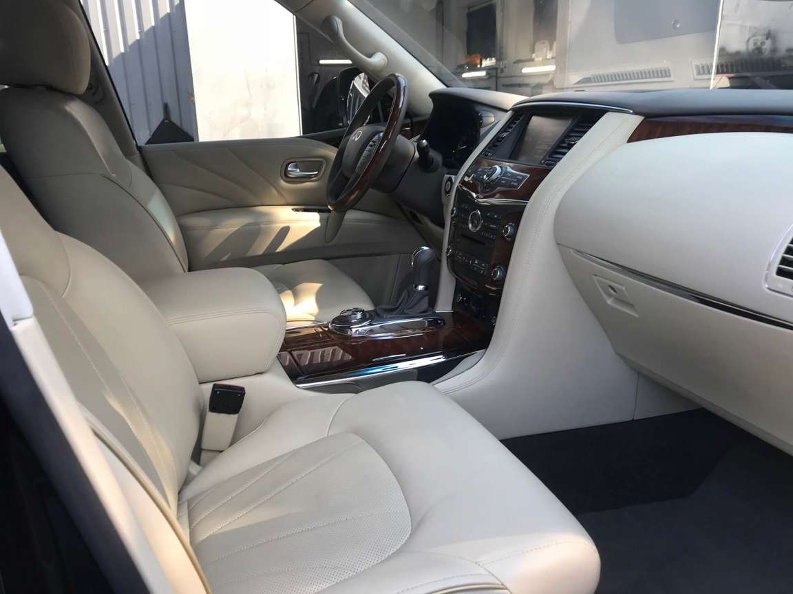 Детейлинг химчистка Infiniti QX80