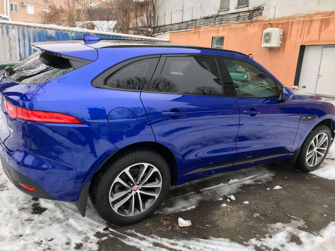 Jaguar F-PACE подготовка к зиме