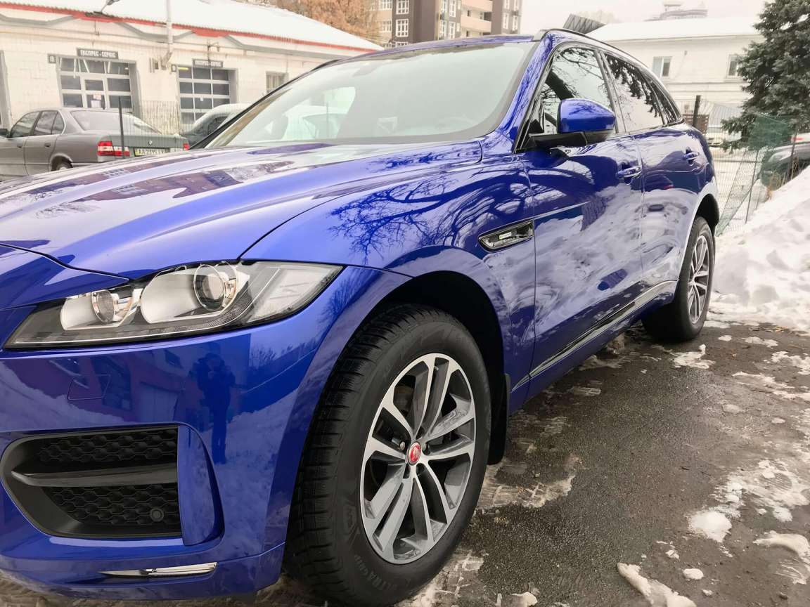 Jaguar F-PACE подготовка к зиме