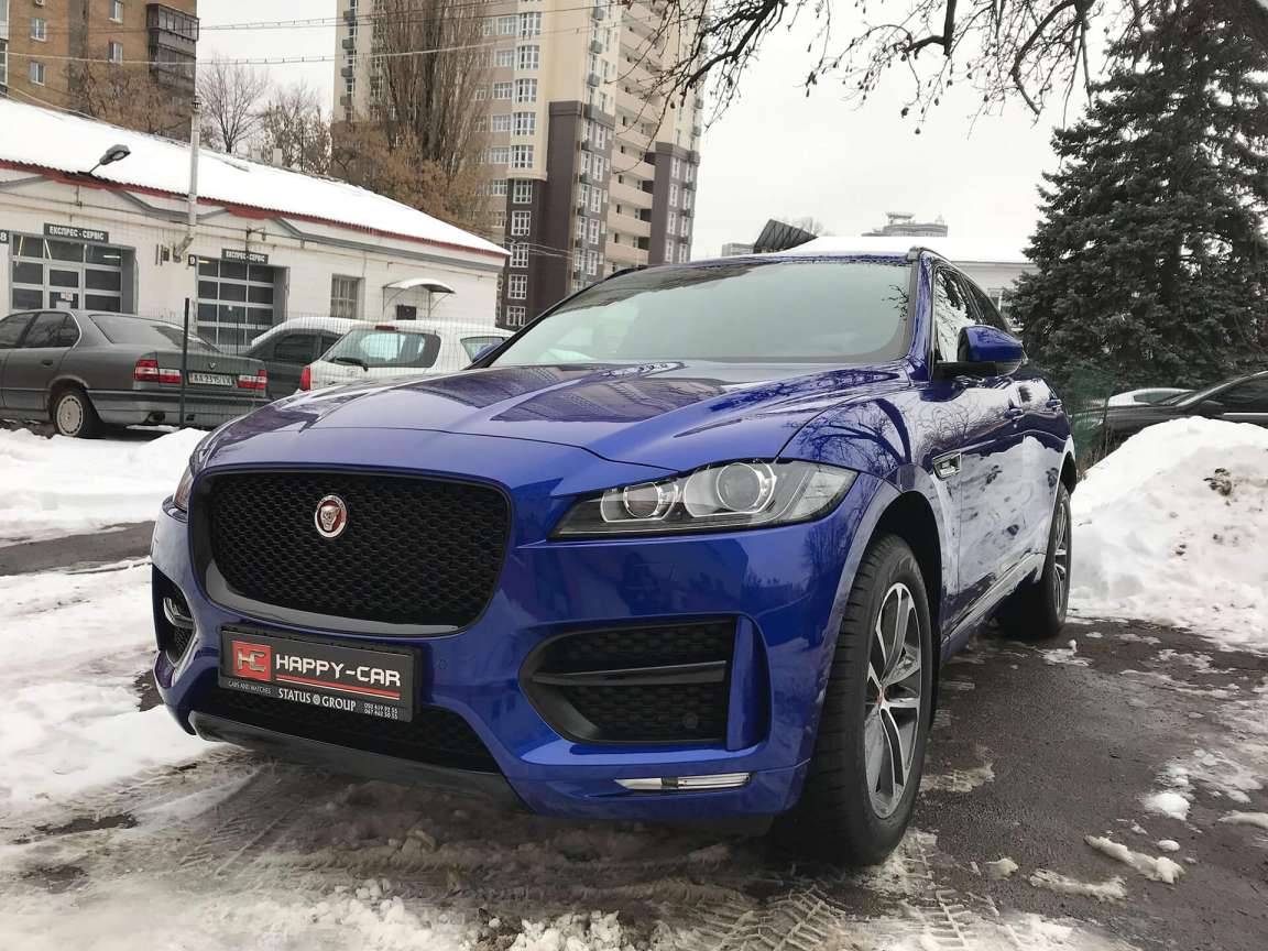 Jaguar F-PACE подготовка к зиме