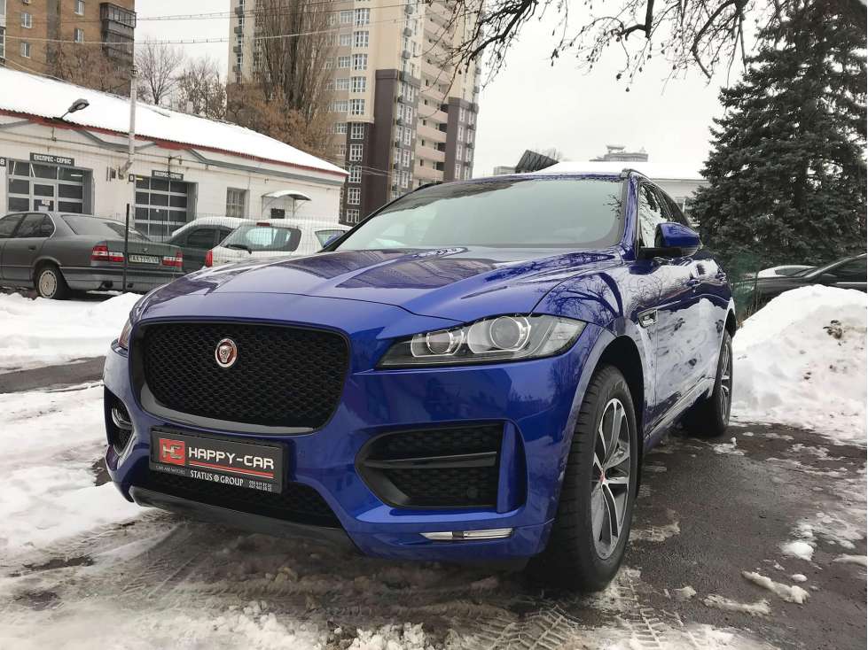 Jaguar F-PACE подготовка к зиме