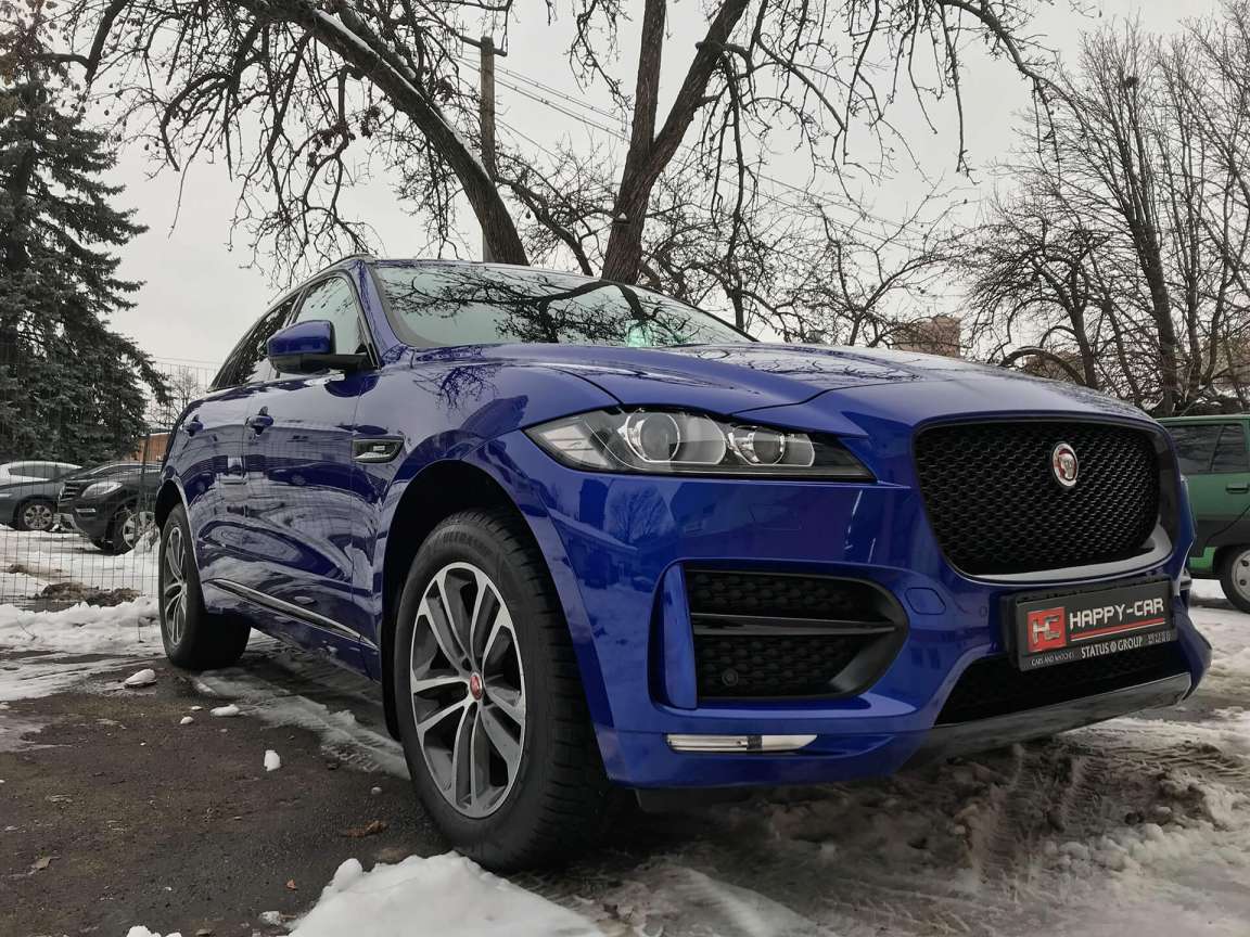 Jaguar F-PACE підготовка до зими