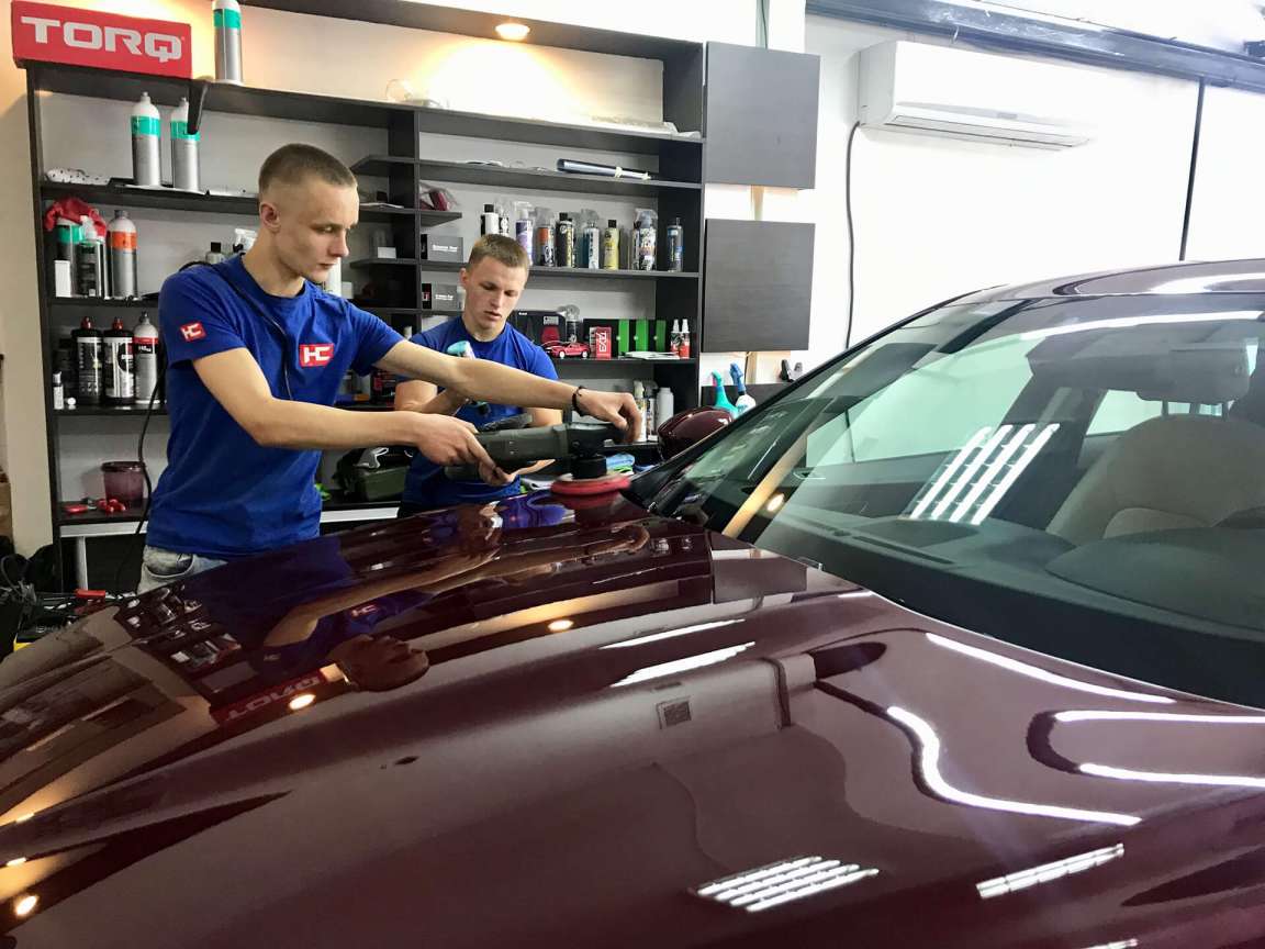 Комплекс детейлінг робіт по  Jaguar F-PACE