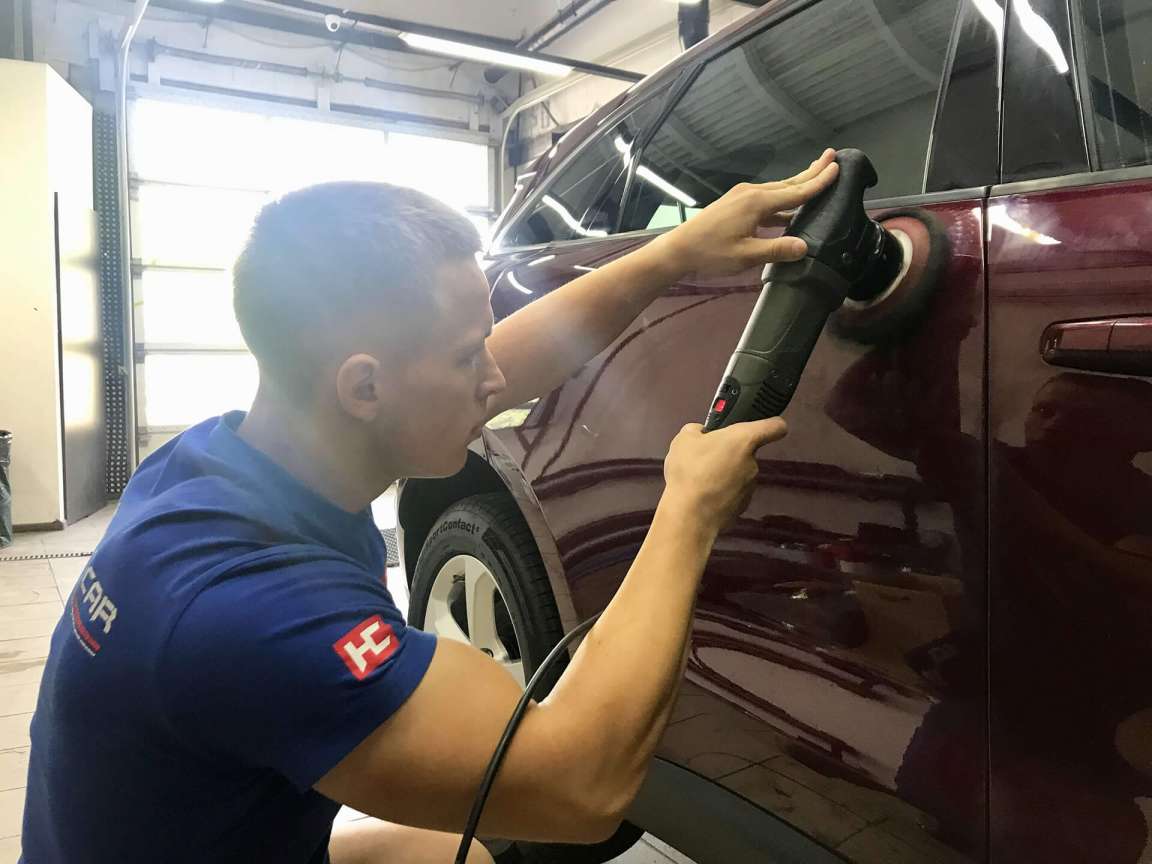 Комплекс детейлінг робіт по  Jaguar F-PACE